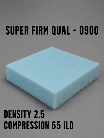 High Density Super Firm 0900 Foam, 108'' sheets