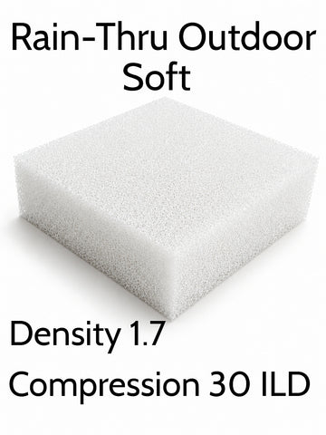 Rain-Thru Outdoor Soft Foam