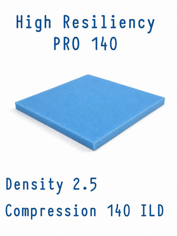 High Compression Pro 140 Foam, 72'' Sheets