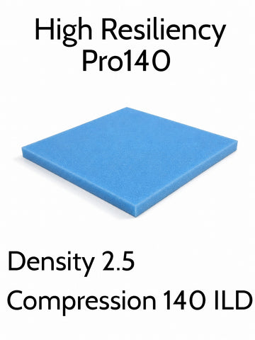 High Compression Pro 140 Foam, 72'' Sheets
